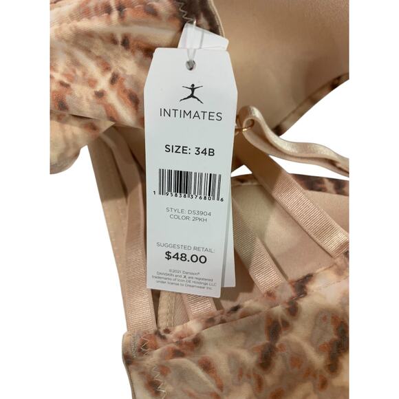 34B Danskin Intimates New Bra Pullover DS3904 Wire Free Padded - Picture 7 of 11